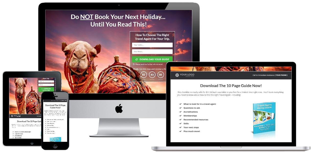 Free Travel Agent Website